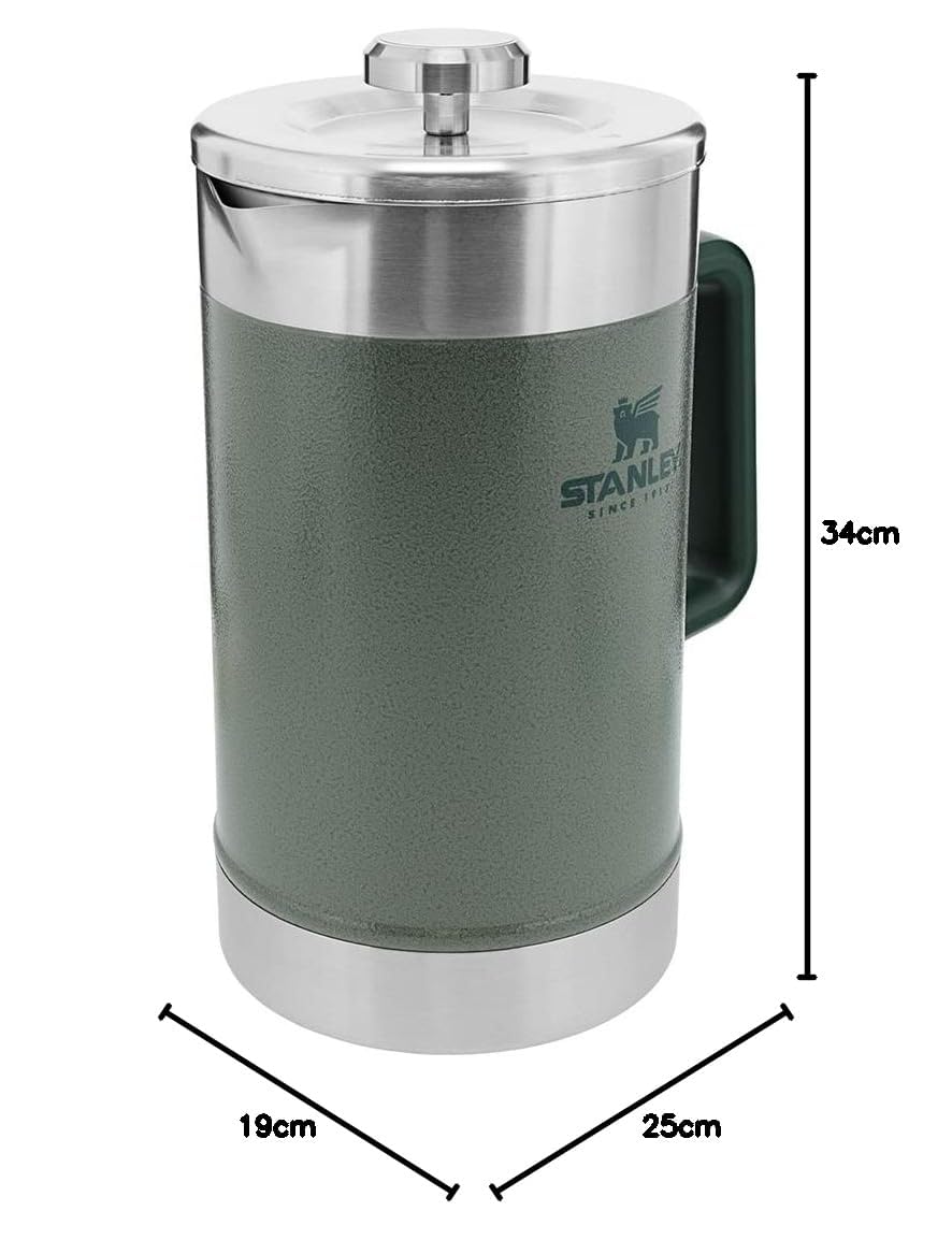 STANLEY 1913 Classic Legendary French Press 1.4L | Spülmaschinenfest - BPA-frei - Edelstahl