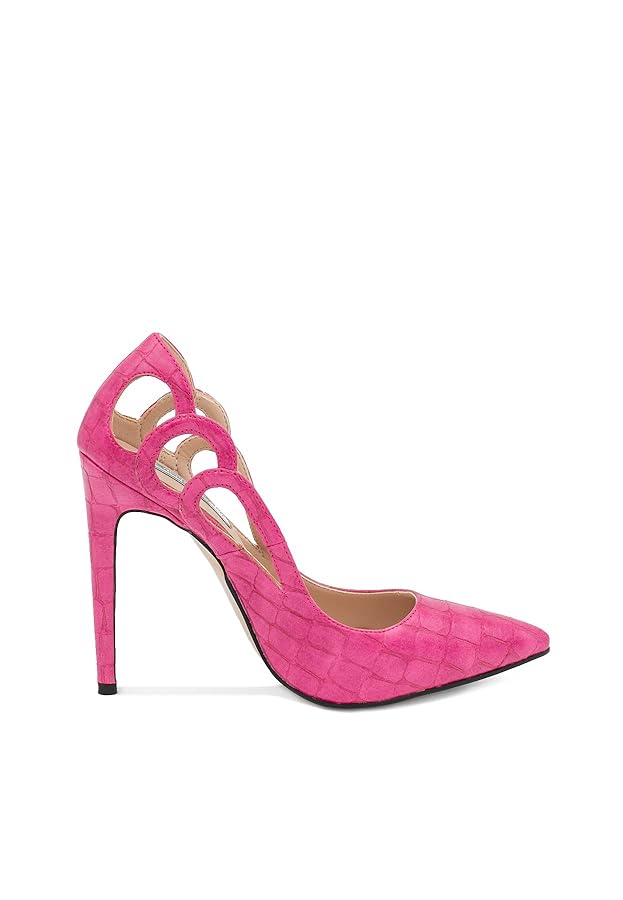 Scarpe Eleganti Donna QUEEN HELENA Con Tacco 8.5cm - Decolleté A Punta Chiusa In Ecopelle - Foto 8