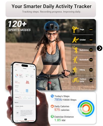 Smart Watch for Men/Women, 1.85" AMOLED Screen - image 4