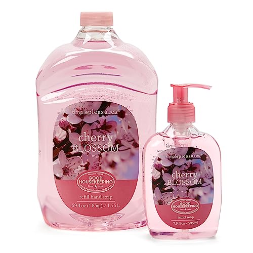 SIMPLE PLEASURES Cherry Blossom Hand Soap Refill...
