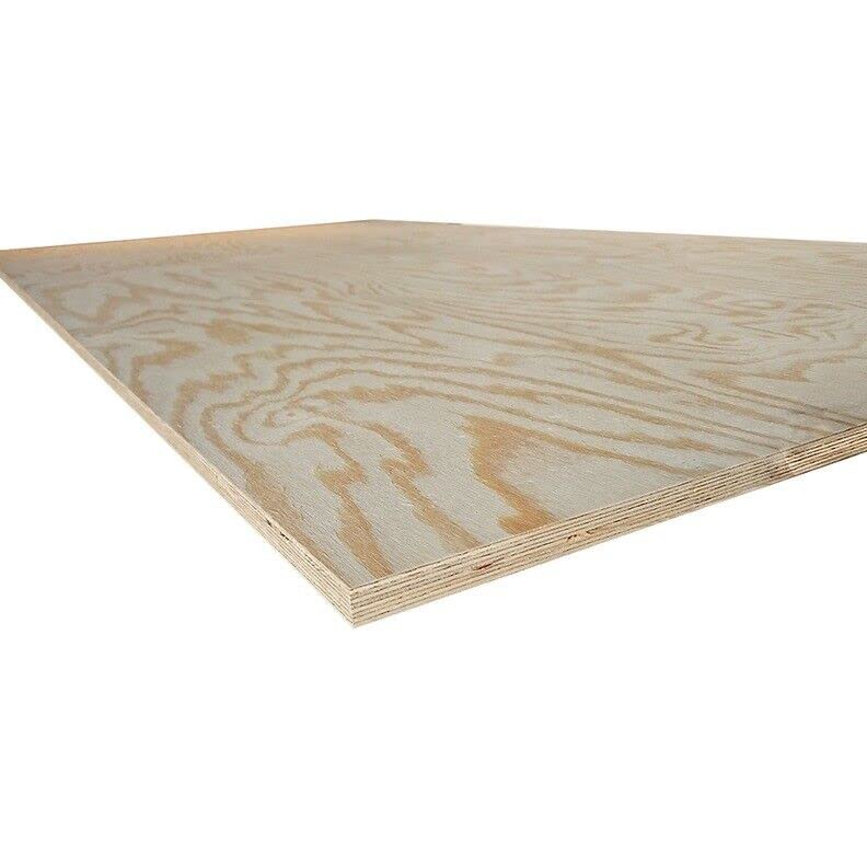 Pannello Multistrato marino fenolico in legno di pino - spessore 18 mm - Compensato in varie misure (non verniciato, cm. 60 x 60)