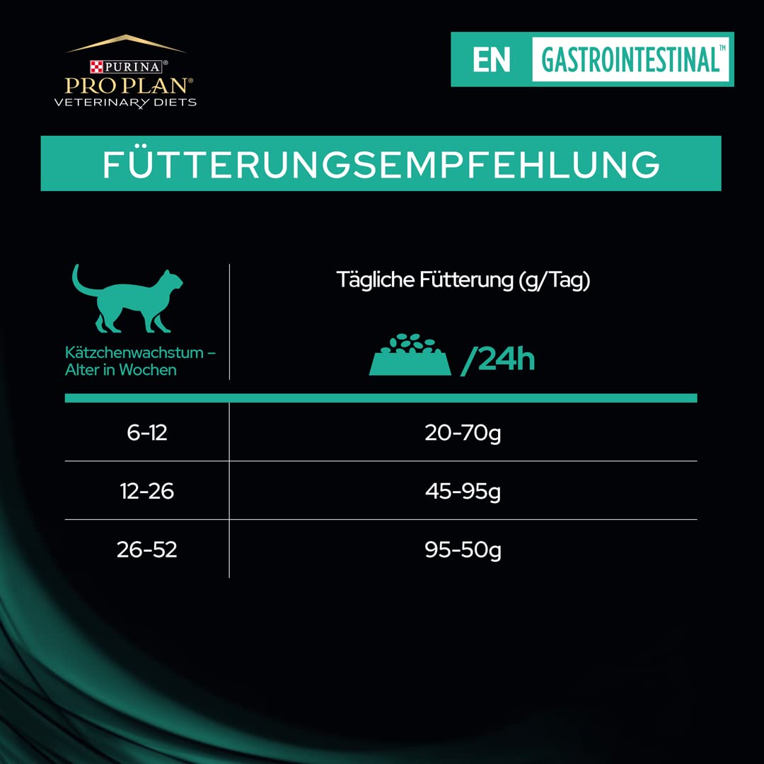 PURINA PRO PLAN Veterinary Diets ES Gastrointestinal Cat Mousse | 24 x 195g | Alimento Completo para Gatos y Gatitos | Aumento de Peso y convalecencia