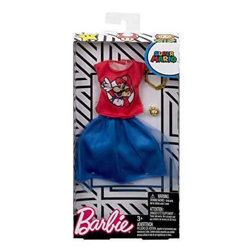 Barbie Super Mario Fashion, Blue/Red miniatura 2