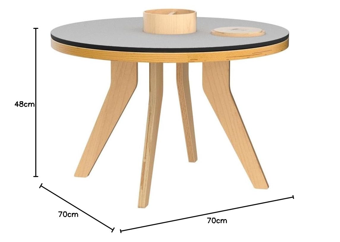 Table de coloriage/Table de Dessin en Bois Multifonction pour Enfant - La Drawin’Table - Home Edition - DRAWIN'KIDS