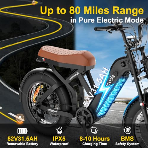 52V 31.5Ah Long Range Ebike