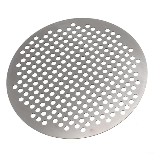 Couvercle de filtre de vidange de douche, attrape-cheveux en acier inoxydable pour drain de douche, filtre rond pour évier de douche, filtre de siphon de douche pour salle de bain et cuisine (15 cm)