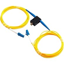 LC Fiber Adjustable Attenuator 0-60dB In-line Mechanical Variable Online Type Optical Attenuator FTTH Singlemode Simplex