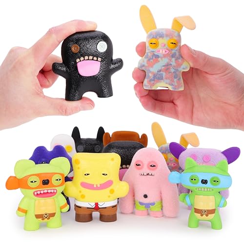 Toyland® 7cm (2,8') Serie 2 de Figuras coleccionables de Monstruos feos y Divertidos - 46 para coleccionar (1 seleccionada al Azar) - Juguete Sorpresa en Bolsa Sorpresa - para Mayores de 3 años