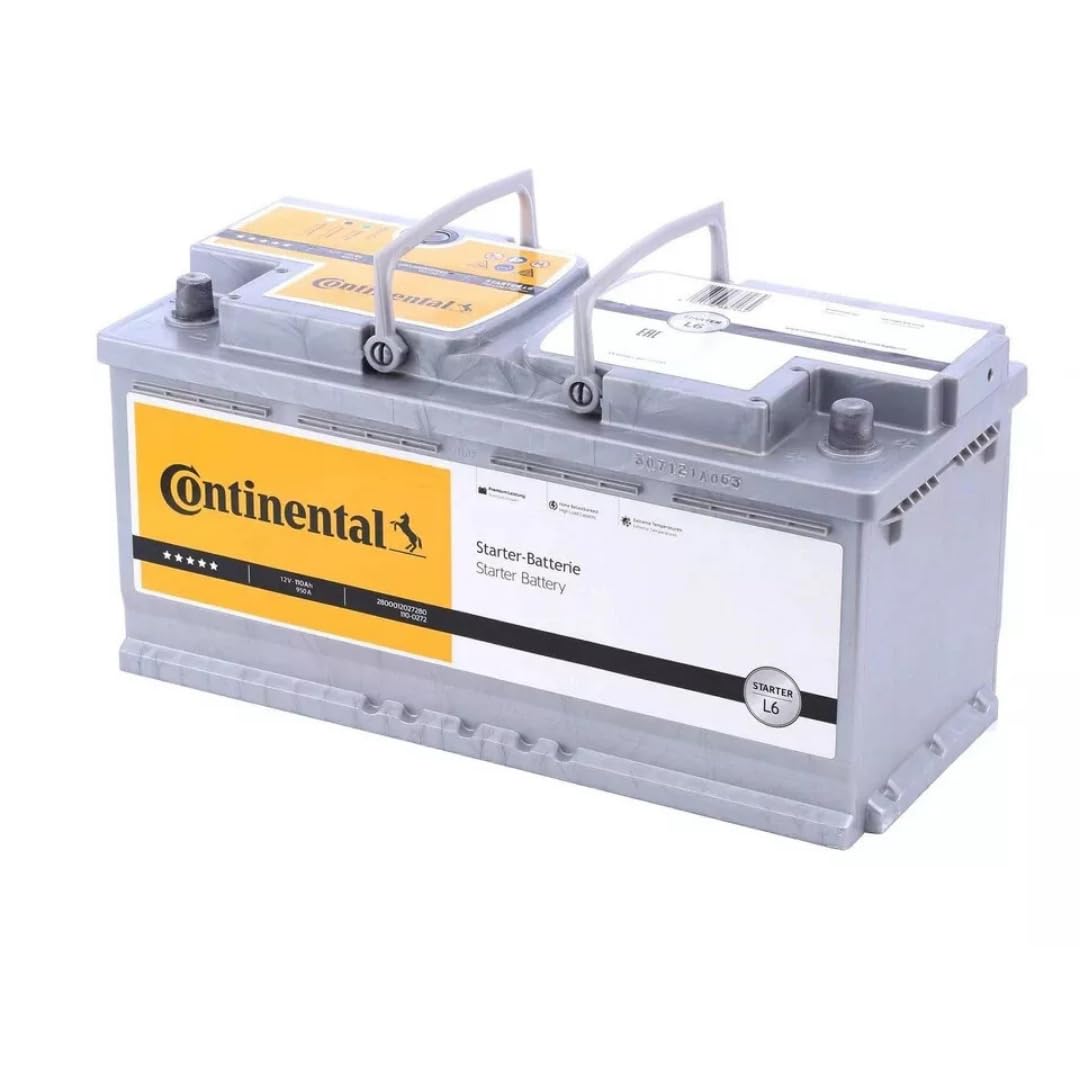 Continental 12 Volt 110, Ah 950, A/EN 2800012027280 L 395mm B 175mm H 190mm