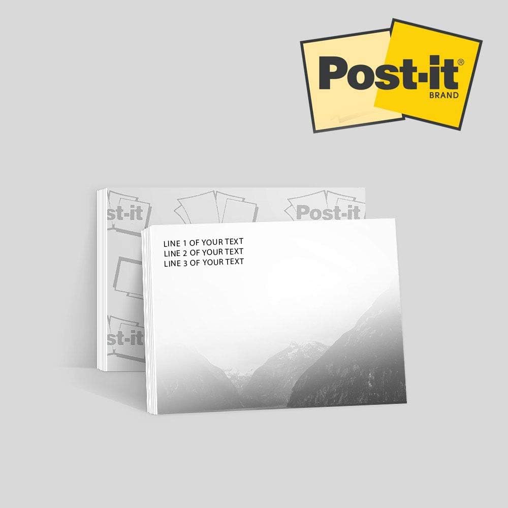 Faded Mountain - Post-it Notes - 6 Pads of 50 Sheets - Printed in The USA