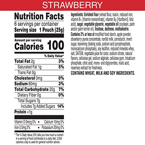 Kellogg's Special K Pastry Crisps, Strawberry, 5.28oz (8 Count) Kellogg's Special K Pastry Crisps, Strawberry, 5.28oz (8 Count)