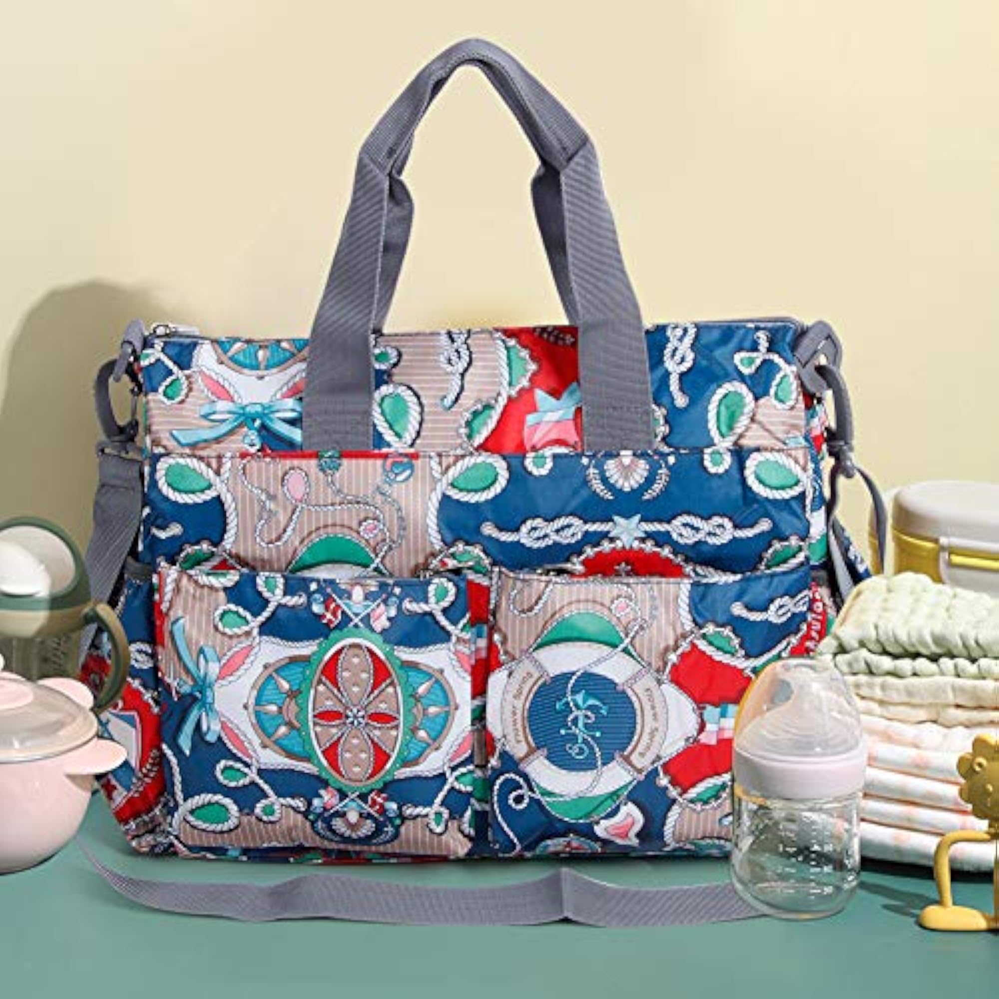 Portable Waterproof Mummy Bag, Sea Blue