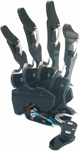 Miniatura 4 de LXSWY Brazo de robot ensamblado 5DOF robot de mano biónico dedo robot robot humanoide 5 piezas pequeño servo robot agarre
