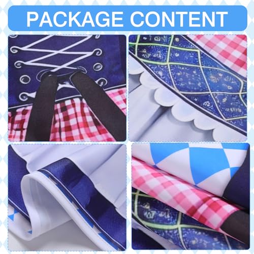 Münchner Oktoberfest Kochschürze, Schürze Kochschürze Lustige Grillschürze für Männe Damen, Lustige Grillschürze & Dirndlschürze für Oktoberfest, Lustige, Enganliegende, Wasserfeste Schürze (Style B)