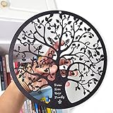 ESTART 11-Inch Metal Tree of Life Wall Decor, Family Tree with birds on branch Wall Hanging Art...