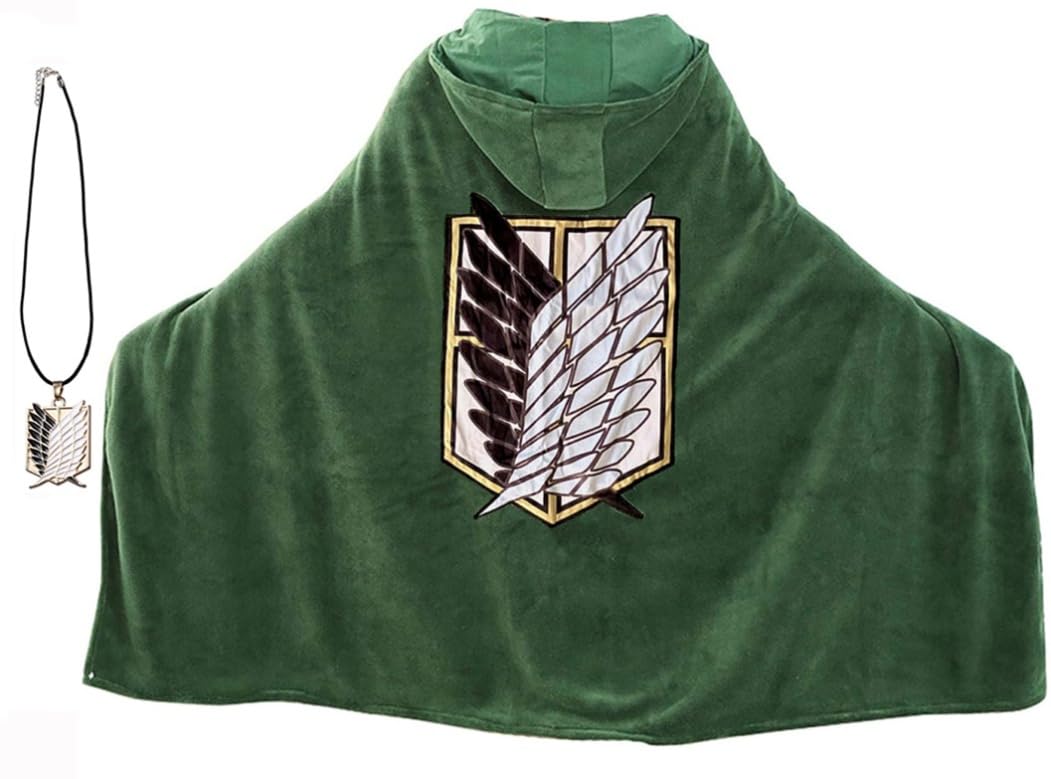 XIYOUMI Anime Attack Aot Titan Cosplay Hoodie Blanket Cape