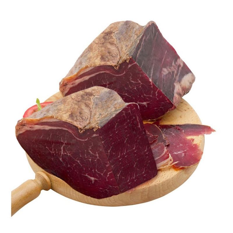 Cecina de Vaca Premium 1Kg, Envasada al Vacío. Auténtica Cecina de León Curada