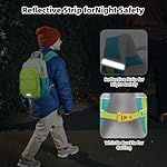 SKYSPER Toddler Backpack for Girls Boys Age 2-8, Cute Small Kids Backpack for Preschool Kindergarten and Travel, Green - Image 5