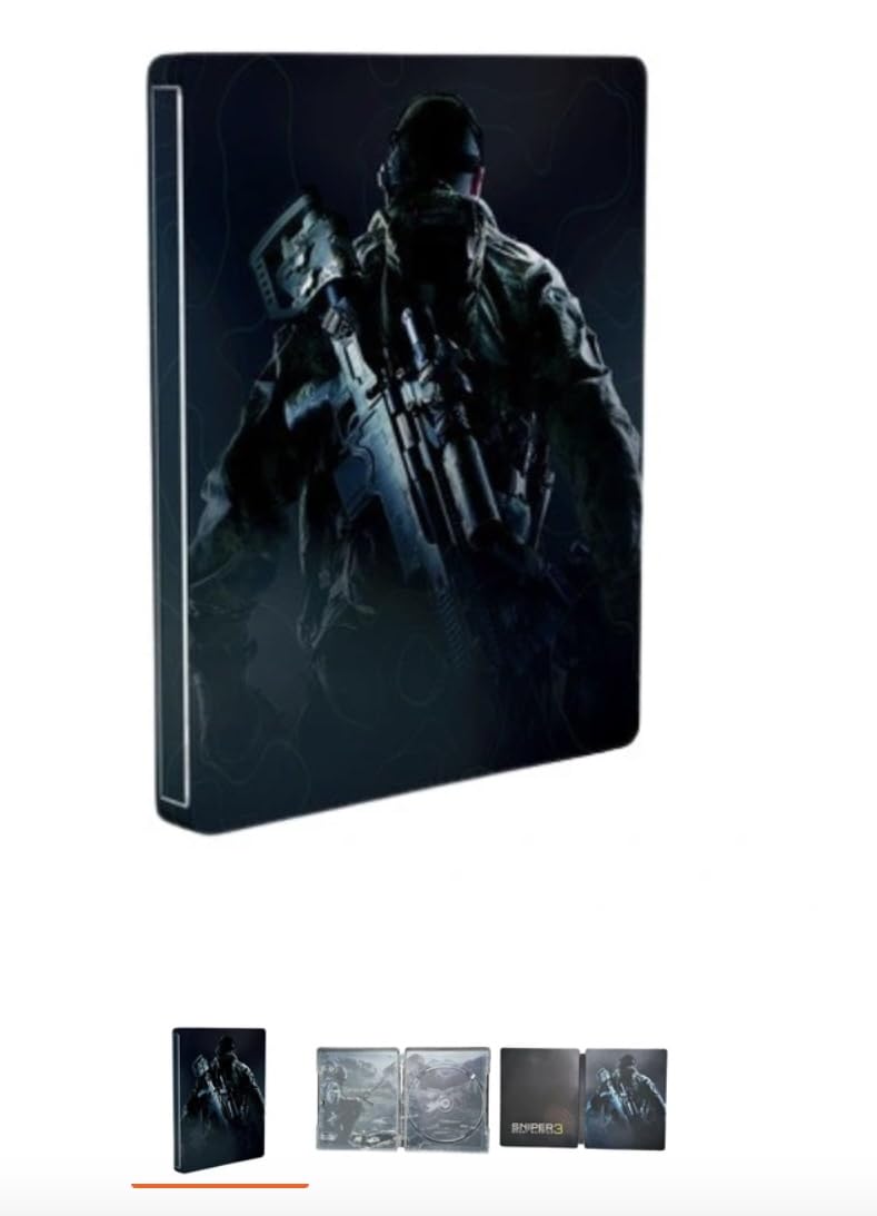 Steelbook Sniper Ghost Warrior 3 No Game Limited Edition - Perfect for Collectors or as a Gift playstation