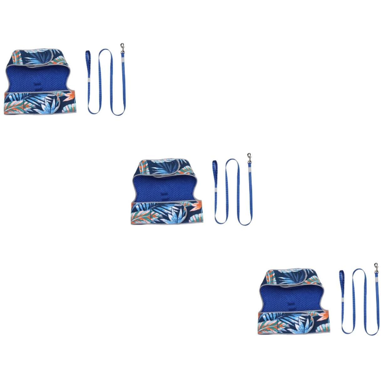 FRCOLOR 3 Juegos De Correas para Gatos Chaleco Ligero para Gatos Diseño De Malla Reflectante Seguro