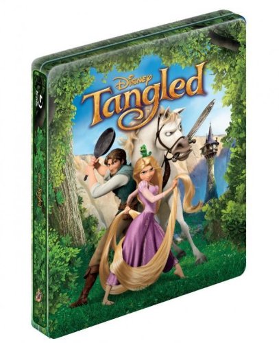 Tangled [Blu-ray 3D/Blu-ray Steelbook KIMCHI Exclusive Limited Edition; Only 1300 Worldwide; Region-Free]