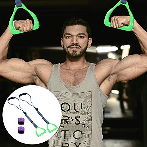 CLISPEED 1 par de Alça de Fitness Anéis de Ginástica Alças de Exercícios Alça de Fitness Com Equipam