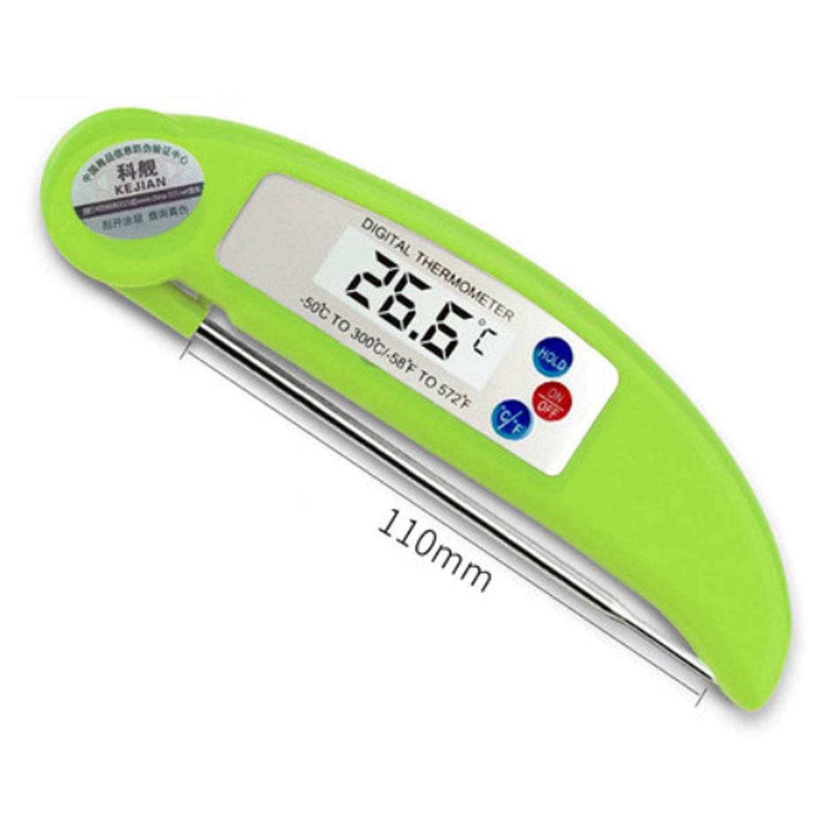 XINGYU Wskaźnik temperatury oleju, elektroniczny termometr gospodarstwa domowego, pieczenie żywności, kuchnia, miernik temperatury wody, pomiar termometru żywności, biały, różowy, bardzo przydatne narzędzia gospodarstwa domowego