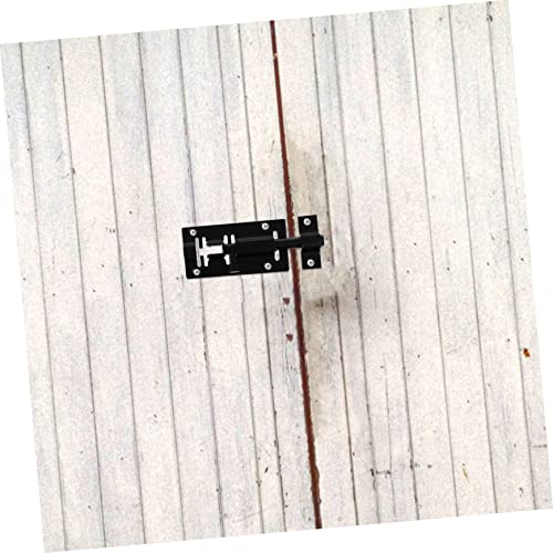 YARNOW 4Pcs Plugue Fechaduras De Porta Deslizante Fechaduras De Porta Sem Chave Parafuso De Bloqueio