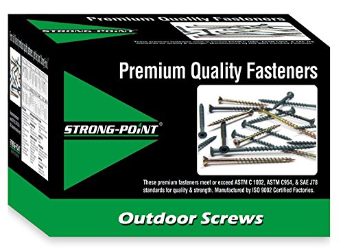 (2500) 9x2-1/2 Torx Star Flat Head With Nibs Coarse Thread Exterior Yellow Zinc Type-17 Deck Screw #138199