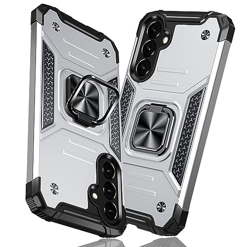 TMUJWS Samsung Galaxy S25 用ケース リング 衝撃吸収 耐衝撃 TPU+PCバンパー 二重構造 米軍MIL規格 全面保護カバー 滑り防止 車載ホルダー対応 擦り傷防止 滑り止め 軽量 薄型 ギャラクシー s25 用カバー 6.2イン