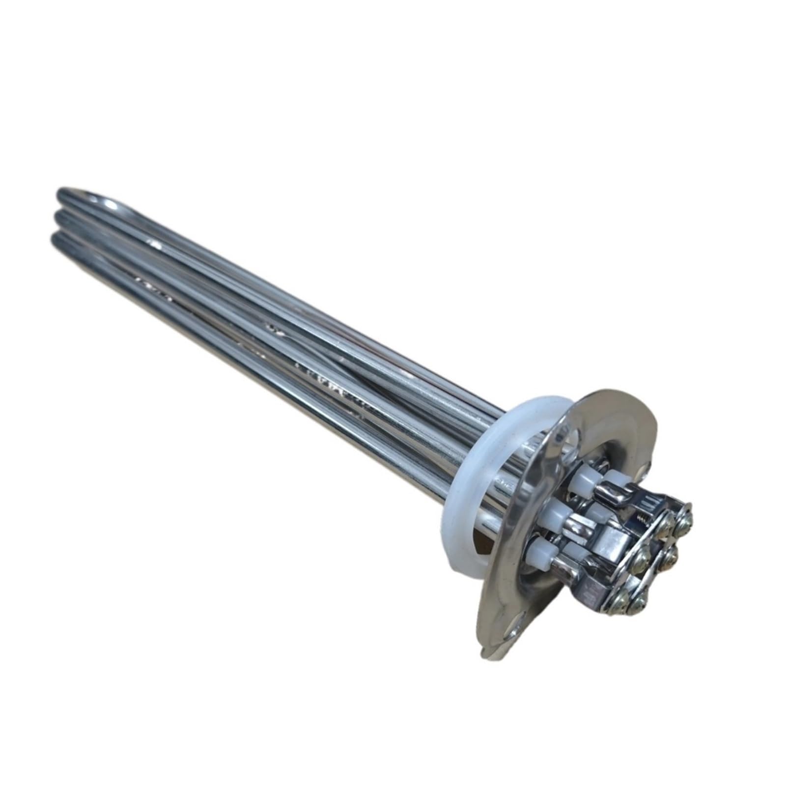 Evpeoetcpc 9Kw 300Mm 63Mm Triangle Flange Water Heater Element, 220/380V Stainless Steel Tubular Heating Element For Dishwasher(380V,)