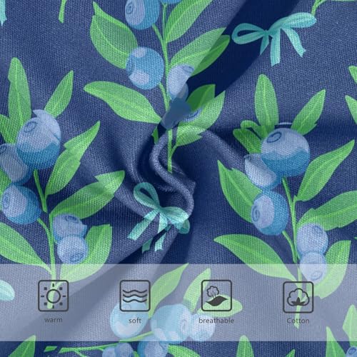 Fruit Blueberry Blue Toddler Girls's Underwear 2T 23031673