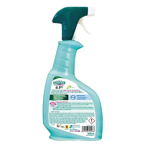 Nettoyant Ménager Désinfectant usages 4en1 Sanytol Le Spray De 500ml - vue 3