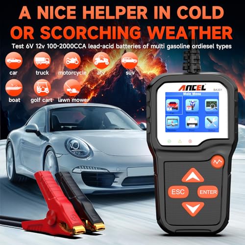 Ancel BA301 6V 12V Car Battery Tester thumb #5