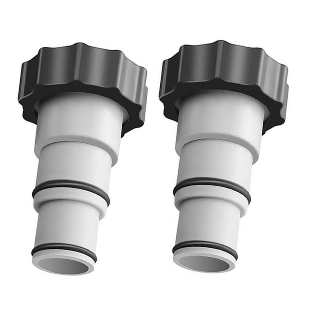 BESPORTBLE Adaptador De Bomba De Filtración De Piscina Adaptadores De Manguera De Piscina Bomba De Filtro De Piscina Adaptador De Manguera De Piscina Elevada Bomba De 2 Piezas x 4