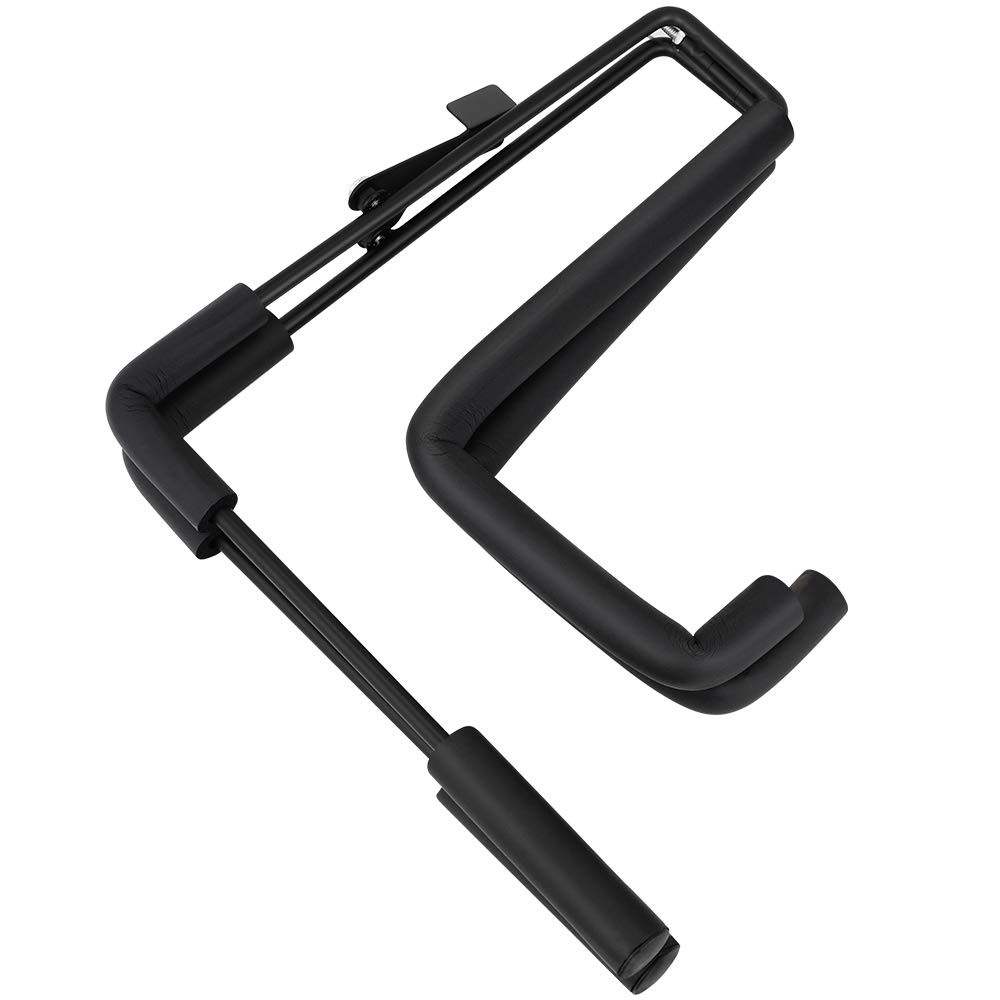 Soporte para Violín Ukelele, Soporte Plegable de Ukeleles, Mandolinas y Violines de Forma"A" - Metal, Color Negro