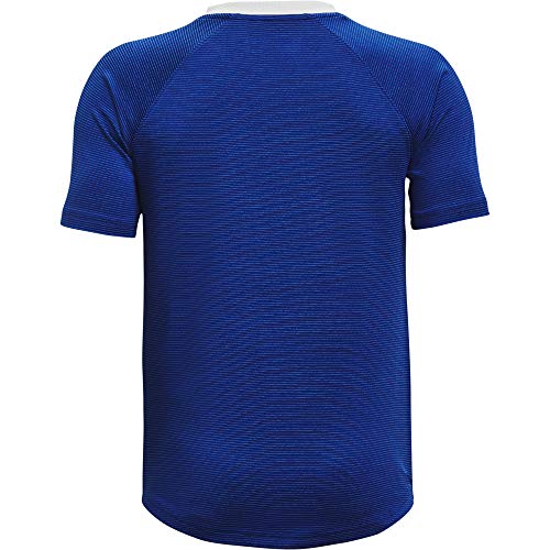 Under Armour Boys' Match 2.0 Jersey , Royal (400)/White , Youth Medium #TOP1