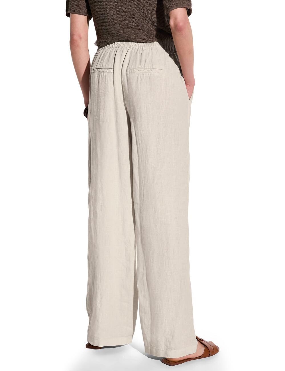 Street One Damen Wide Leg Leinenhose A378739