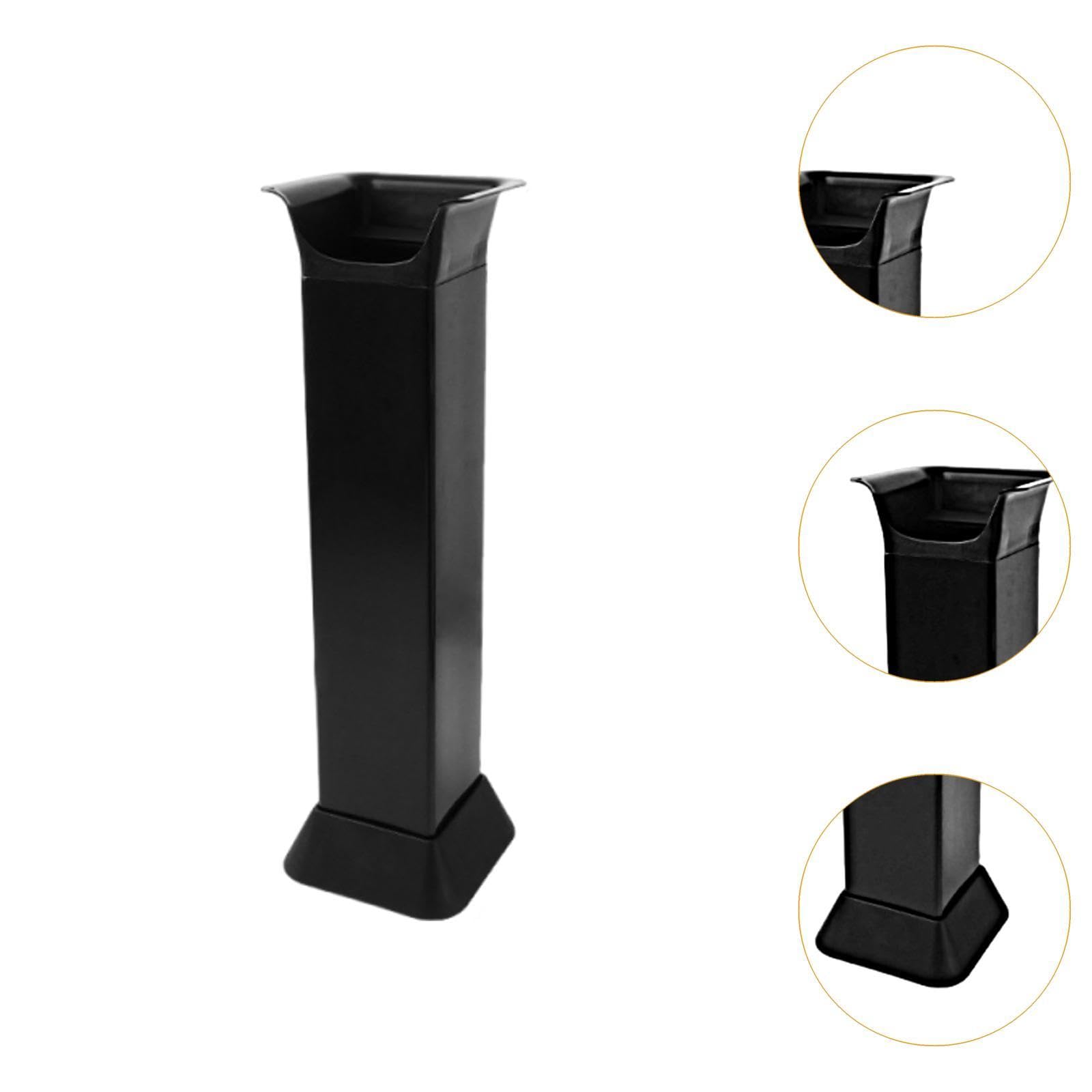 Milageto Recipiente para Café, Cubo para Posos de Café, Caja Recolectora Desmontable, Recipiente de Pie para Cocina, Hogar Y Bar, Negro