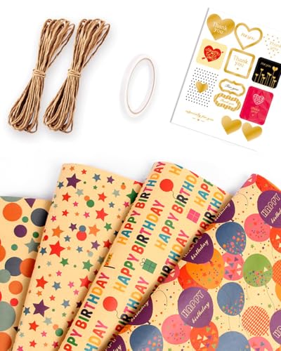 Carta da regalo di compleanno, per uomini e donne, con buon ...