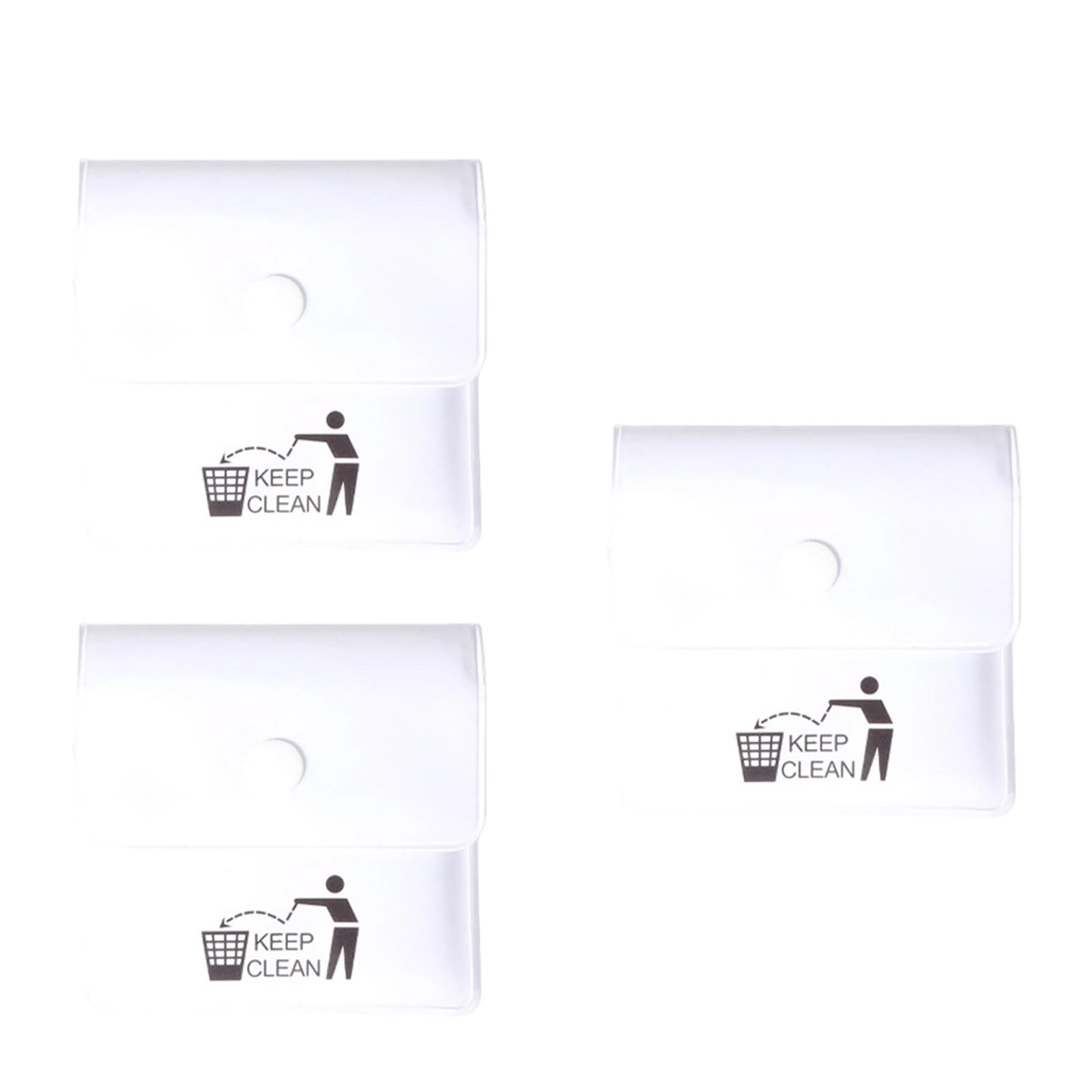 Leakproof PVC Pocket Ashtray Ashes Pouches Compact Design Outdoor Travel Essential Container for Camping Hiking 3Pcs LeakProof Pouches