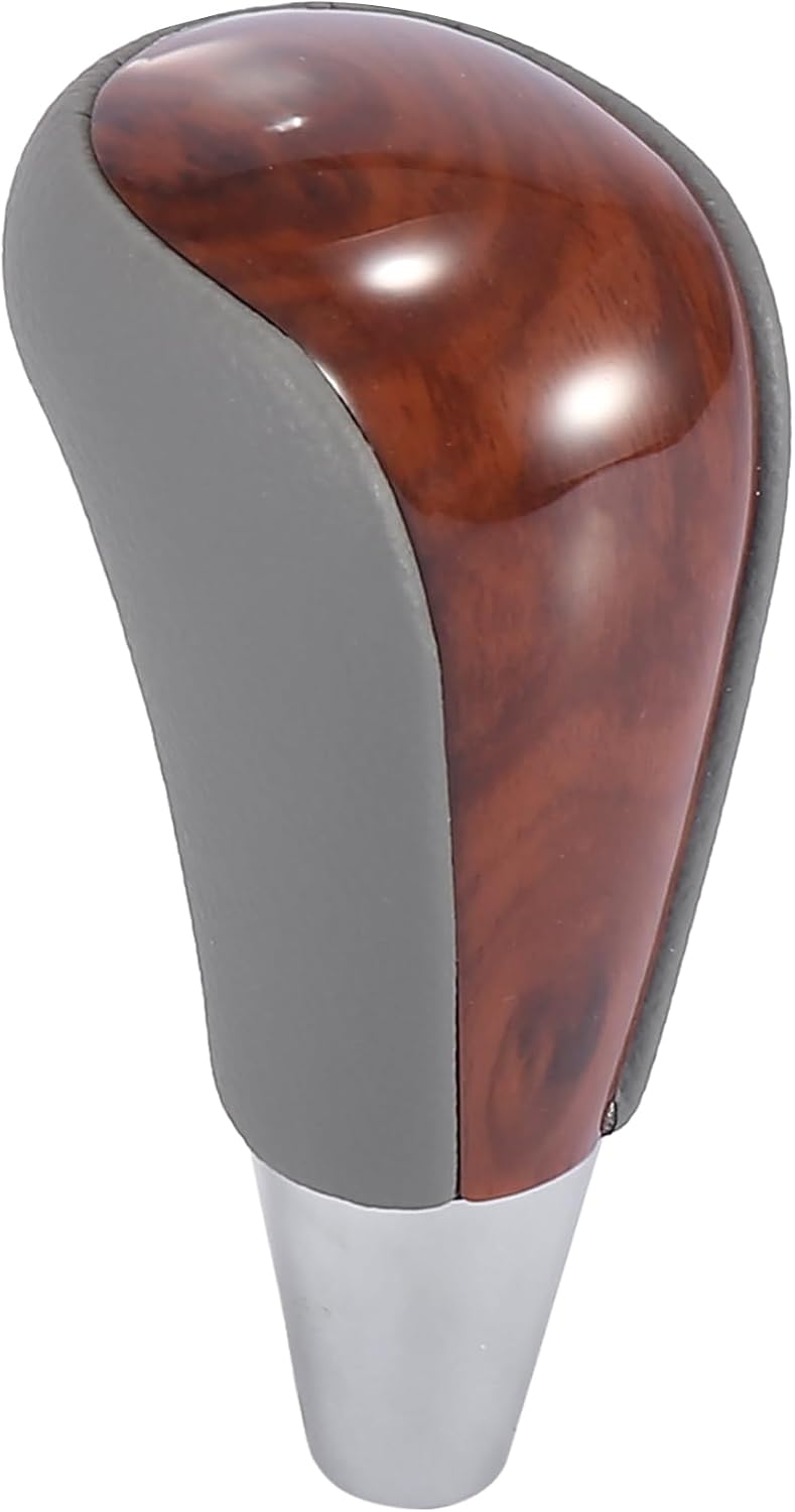 X AUTOHAUX Car Automatic Gear Stick Shift Knob for Toyota RAV4 Camry Corolla Gray Brown image 4