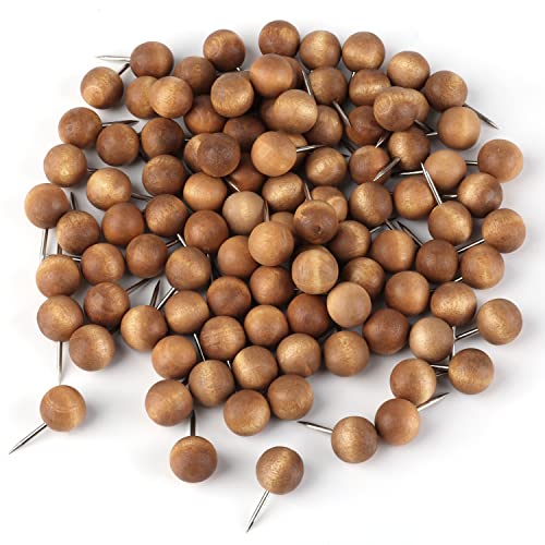 Ideale per il fai -da -te: puoi spruzzare o spazzolare la vernice del colore che ti piace sulla testa rotonda di Pushpins, perfetta per la creazione fai -da -te.