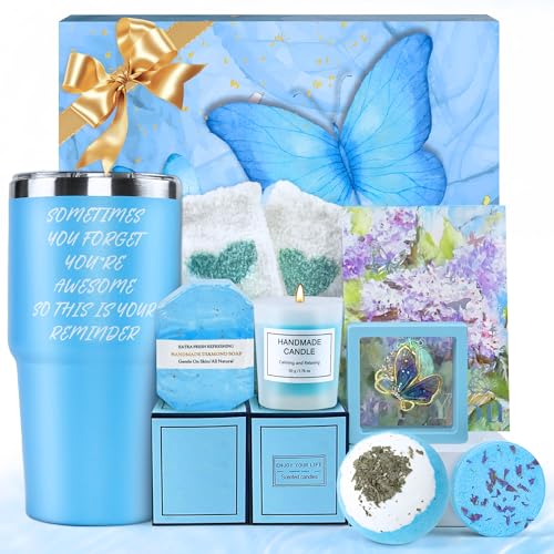 Muttertagsgeschenke für Mutter, Ehefrau, Oma, Schwester, beste Freunde: Geburtstagsgeschenke für Frauen, Kollegen, Sekretärin, Freundschaft, Selbstpflege, Entspannungs-Spa-Geschenk-Sets, Genesungskorb