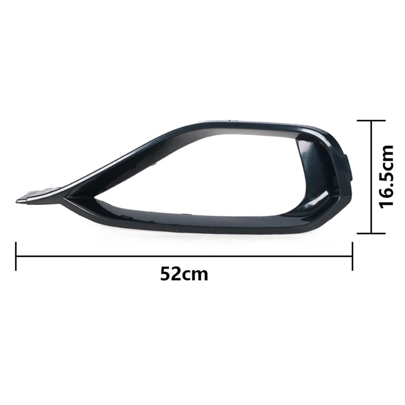 enjoliveur antibrouillard Compatible avec BMW SÉRIE 4 F32 F33 F36 2013 2014 2015 2016 Garniture phare antibrouillard Griill cadre pare-chocs avant 51117294839 51117294840