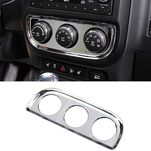 2011-2016 2017 for Jeep Patriot Inner Accessories Air Conditioner Switch Button Trim ABS 1pc