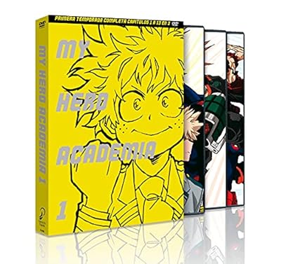 My Hero Academia Temporada 1 (Episodios 1 a 13) DVD - Reedición | Ya disponible en tu tienda friki favorita! En mundofriki.es!