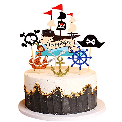 Pirate Cake Toppers. Cakesupplyshop Pirate Ship Pirate Revenge Happy ...