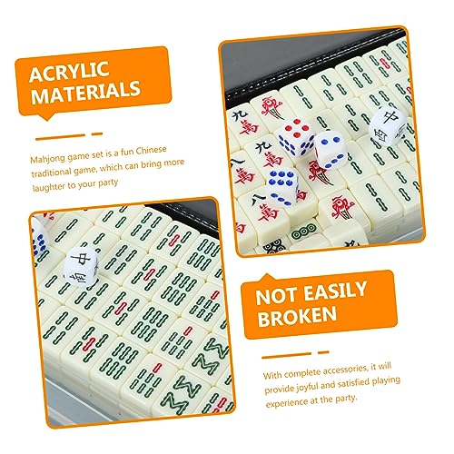 Mahjong de Voyage portable VICASKY mini jeu compact pour vos soirées