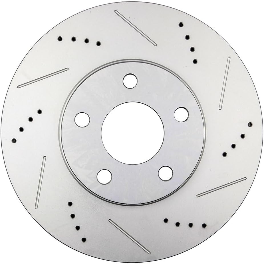 ECCPP 55034 D699 Front 2pcs Brake Rotors + 4pcs Pads Fit For Buick For LeSabre 2000-2005,For Buick For Park Avenue 1997-2005,For Buick For Riviera 1997-1999,For Cadillac For DeVille 1997-2005